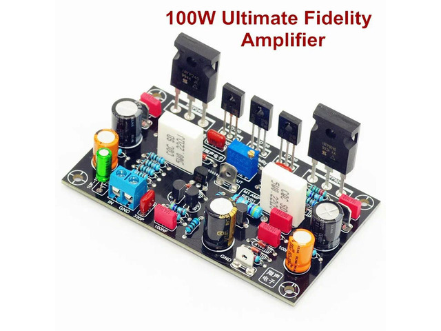 Nvarcher MOS Tube Amplifier Board Kit IRFP240.9240 Field Effect Tube Amplifier Board Electronic DIY Amplifier Audio