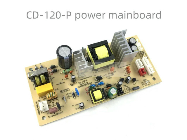 CD-120-P REV-1.0-PCB20180709L1 E355240 circuit board refrigeration sheet parts internal and external fan motherboard 110-240V
