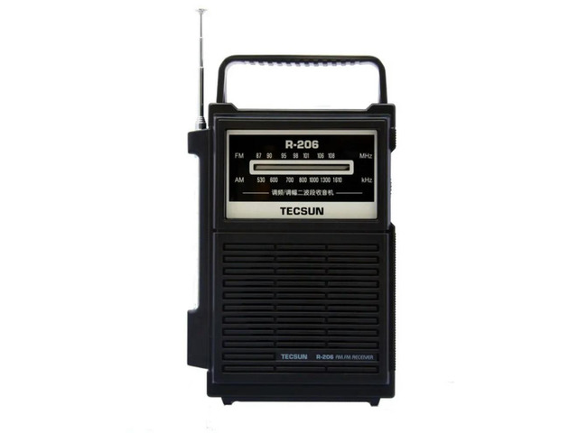 R-206 FM/medium wave two-band radio