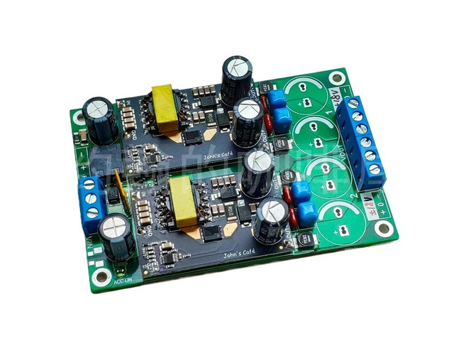 DC 12V to Dual Power Supply Positive and Negative ower supply Module dual Channel Car Mounted with REM EN Control
