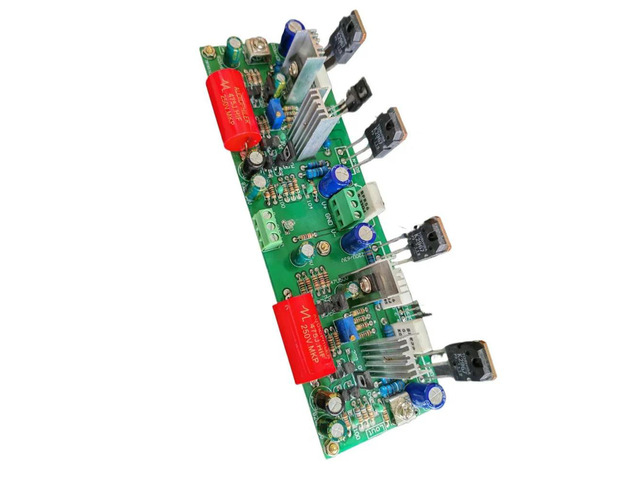K2967 enthusiast-grade high-power field effect transistor, discrete power amplifier board [dual-channel finished board]