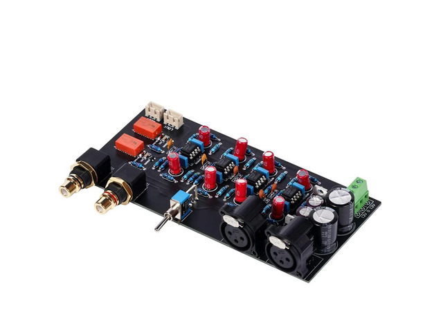 Nvarcher two channels unbalanced input to balanced output board