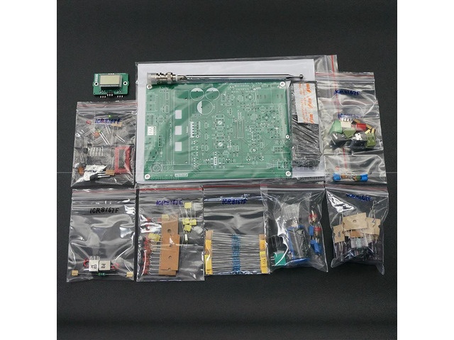 DIY kit for electric tuning FM stereo radio 8167 integrated circuit board production of electronic components
