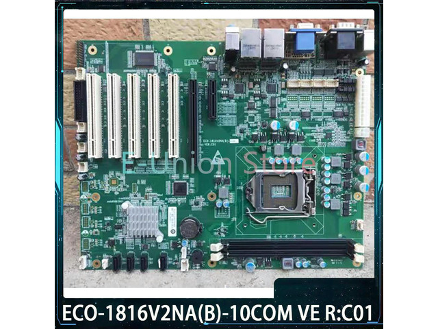 Industrial Control Motherboard ECO-1816V2NA (B) -10COM VE R: C01 10 COM Port Motherboard