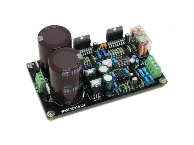 TDA7293 installed 2X100W DC servo dual-channel amplifier board (finished product)