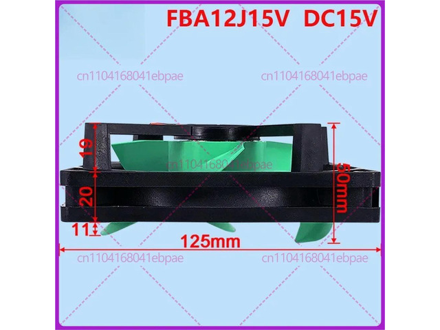 Refrigerator Parts For Sharp refrigerator freezer freezer cooling fan motor FBA12J15V DC15V 0.28A