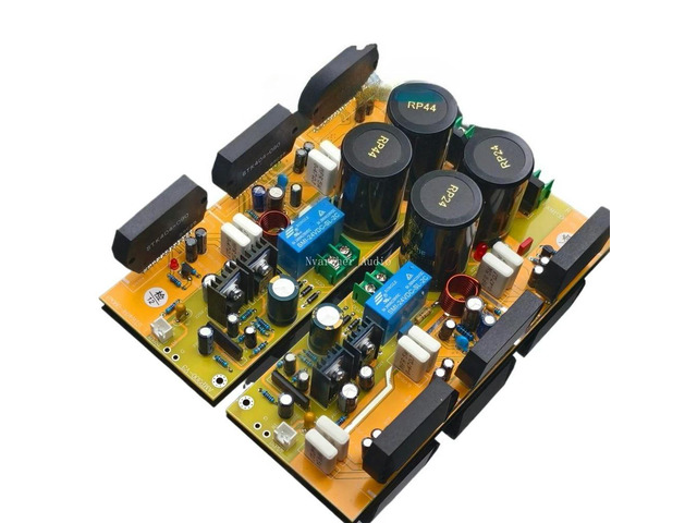 3 parallel STK404-090 full analog amplifier board, recreating the sound of the golden age