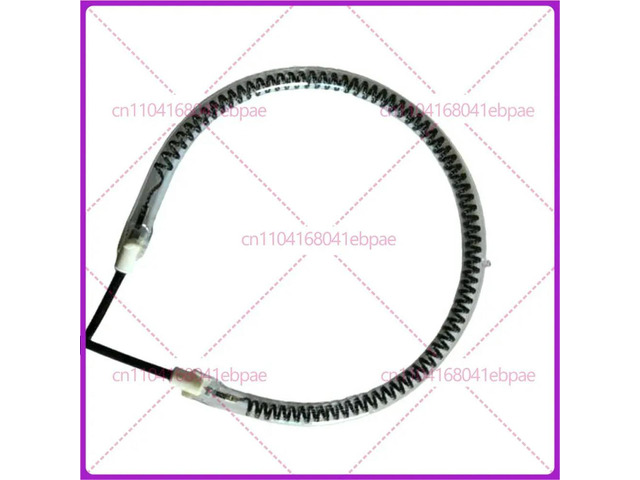 220V 1200W Light wave Oven Parts Carbon Fiber Round Heating Tube 15cm