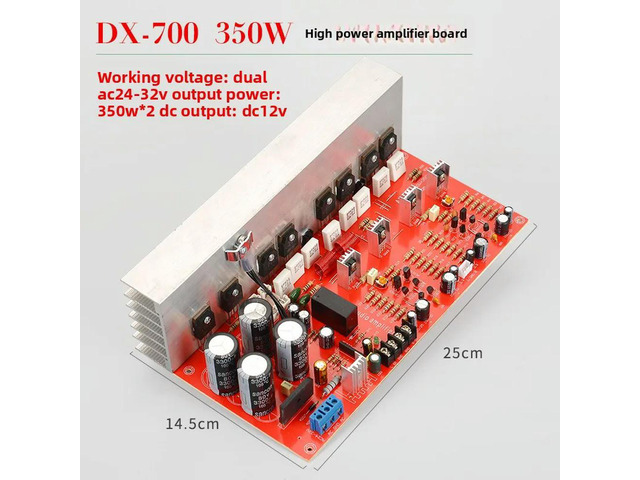 SanKen 350W+350W 2.0 Channel High Power Amplifier Board Finished Product