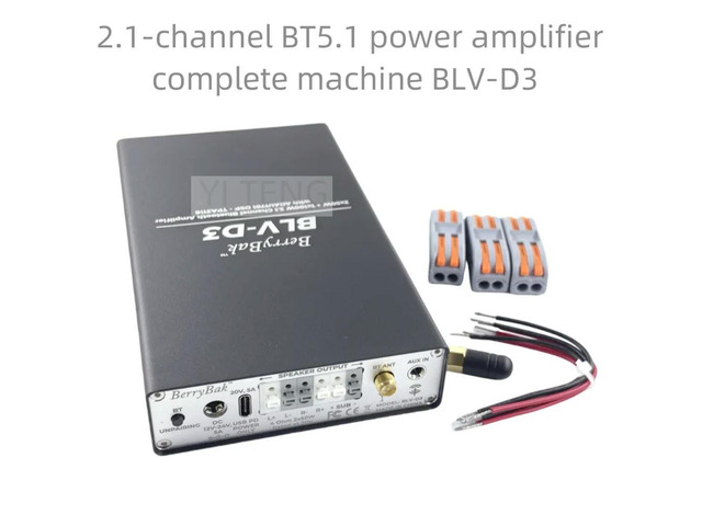 2x50W+100W 2.1-channel TPA3116/ADAU1701 chip HIFI BT 5.1 digital power amplifier whole machine BLV-D3
