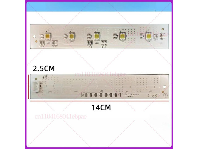 for Refrigerator LED Light Bar Display Lighting Board DA92-00150A DC12V 1.6W Parts