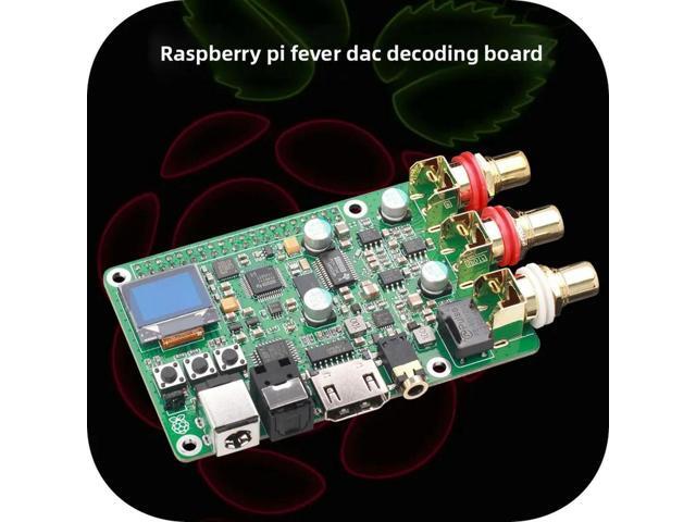PCM1794A Raspberry Pi DAC Audio Decoder Board HIFI Hi-Fi Coaxial Optical I2S DSD512 Digital