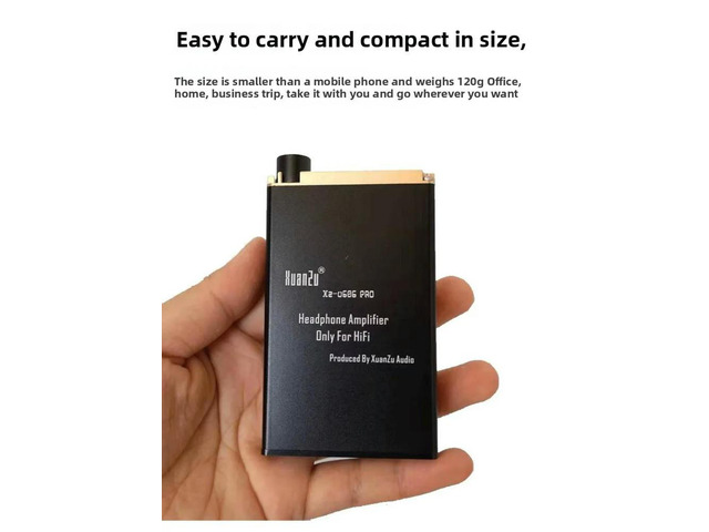 HIFI Audiophile Low Noise Headphone Audio Power Amplifier Mini DIY Tube Amp U606 Pro