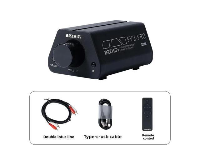 Weiliang Audio BRZHIFI High-Precision Passive Preamplifier FV3-PRO Remote Volume Control Post-Amplifier Active Speaker