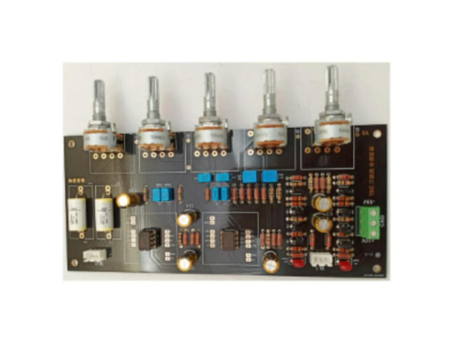 Hi-fi grade high/mid/low left/right channel balanced three-bandtonepreampwithtbcsolderpadsand double-sided immersion gold finish