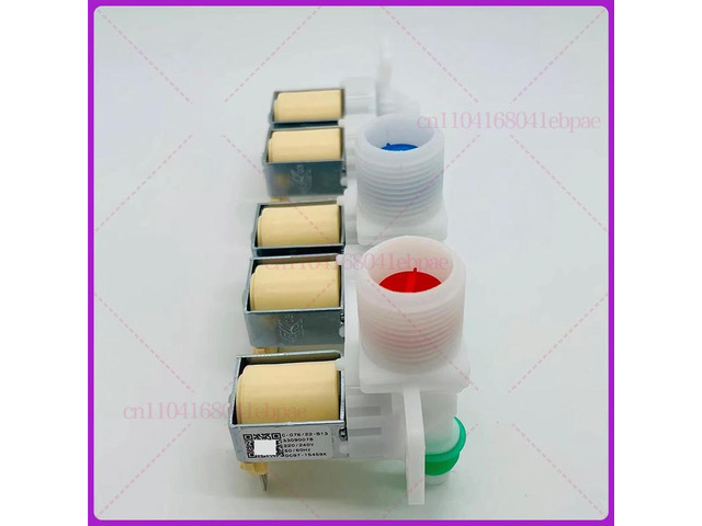 Electric Water Inlet Solenoid Valve DC97-15459K For Drum Washing Machine 220V C-076-19-B13 Five-head Washer Parts