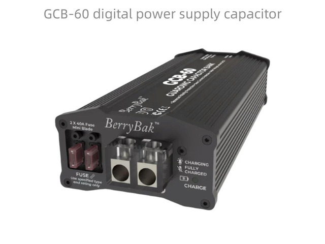 filter capacitor voltage stabilizer group for car audio modification power amplifier pond replaces the Farad capacitor GCB-60