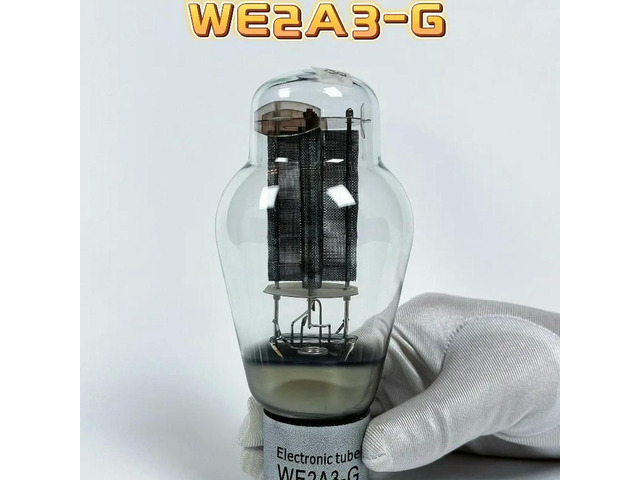 Jinyin Re 2A3 Mesh Screen Anode Electronic Tube WE2A3-G Upgraded Version Spring Hook High Frequency Beautiful