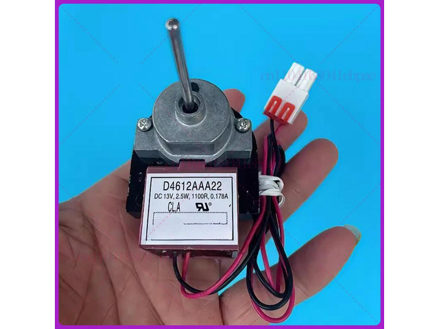 D4612AAA22 Refrigerator Fan Motor DC 13V 2.5W 1100RPM 0.178A Fridge Motor Freezer Evaporator Fan Motor