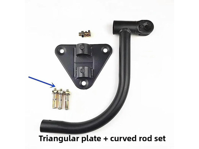 Suitable for wall-mounted industrial electric fan elbow triangle