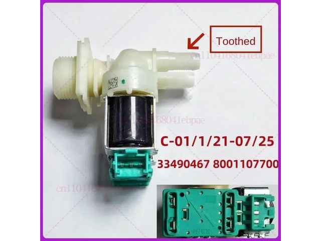 Water Inlet Valve for iQ300 Siemens Automatic Drum Washer XQG70-WM10E1601W Solenoid Valve