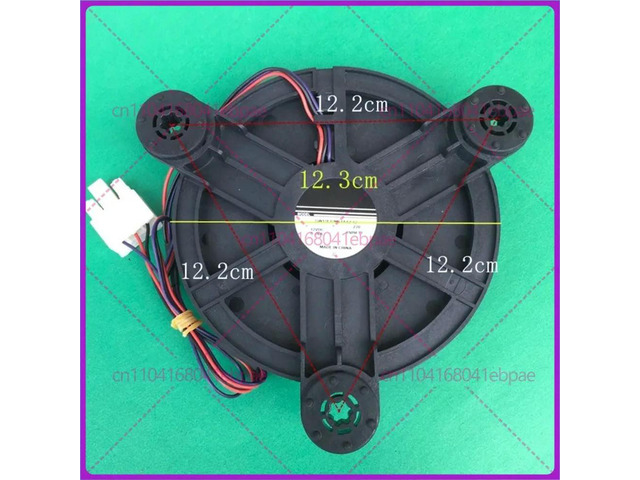 for Refrigerator Fan Motor Cooling Fan GW12E12MS1AAZ-52 Z20 8509FTT 12VDC 0.26A Refrigeration Freezer Fan Good Working