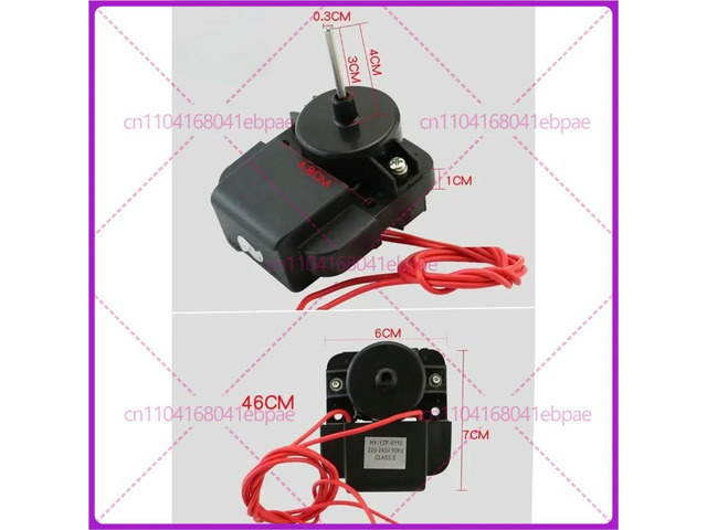 Refrigerator Shaded Pole Motor Freezer Frost-Free Cooling Fan Air-Cooled Repair Parts YZF-6110 Motor