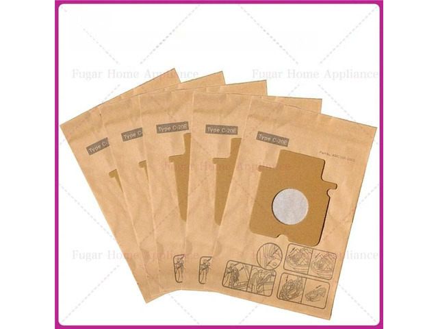 30pcs Dust Bag for Panasonic MCE Series Cylinder Vacuum Cleaner Dust Bags C-2E C-20E Type Vacuum Cleaner Bags