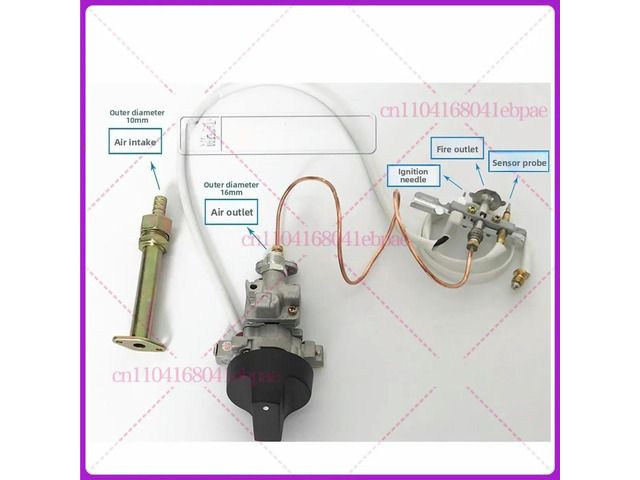 Furnace Gas Grill Stove Parts Spark Assembly With Flameout Protection Igniter Electronic Ignition Switch