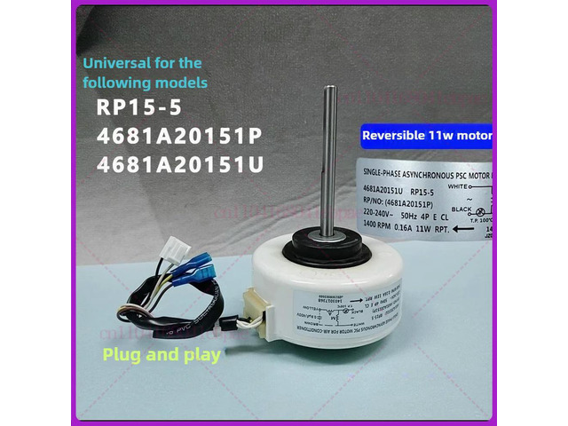 For Air Conditioning FAN MOTOR FOR ROOM AIR CONDITIONER 4681A20151U 4681A20155P AC220-240V 11W Parts
