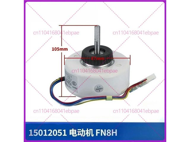 For Gree Air Conditioner 15012051 Motor FN8H Fan Motor, Compatible with FN6E, 7E, 7C, 7A, FN9E