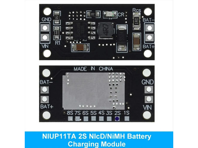 1-8 Cell 1.2V 2.4V 3.6V 4.8V 6V 7.2V 8.4V 9.6V NiMH NiCd Dedicated Charger Charging Module Board 2S