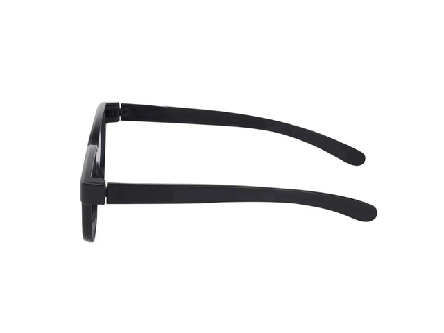 5Pcs Black Frame Red Blue 3D Glasses 3D Dimensional Home Theater Glasses for Dimensional Anaglyph Movie TV Game Video