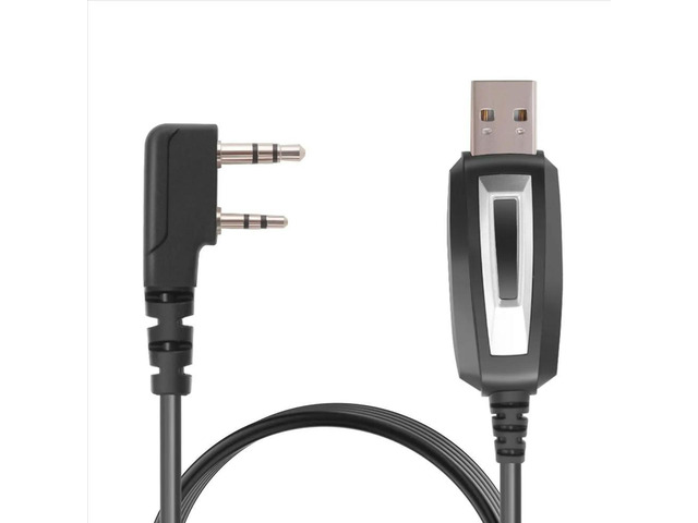 Usb Programming Cable & Cd for / Uv-5R Uv-82 Gt-3 888S Ten4 F9+ Radio Walkie Talkie Part