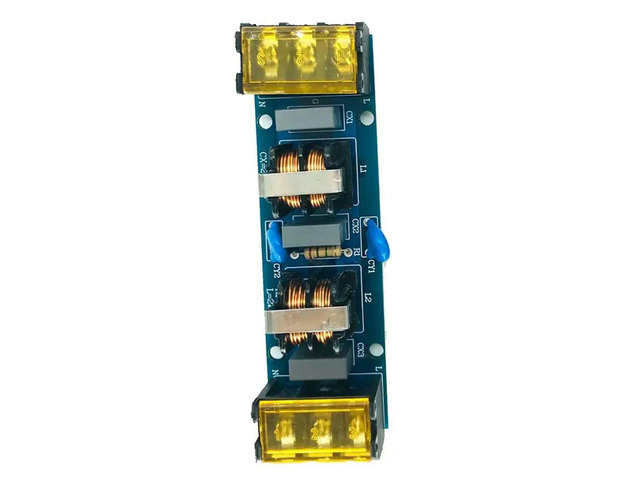 High Frequency Two-Stage Power Low-Pass Filter Board 6A for Power Supply Amplifier PCB Electrical Access Filter