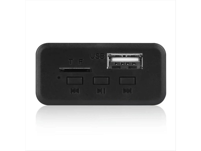 Upgrade Bluetooth 5.0 Car Radio MP3 Player 5V 12V WMA Decoder Board Audio Module FM TF USB 3.5mm AUX for Cars Silver
