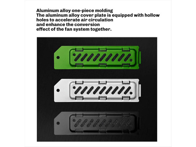 For Slim M.2 SSD Expansion Slot SSD Heatsink SSD Cooler Dust Cover Heat Dissipation Breathable Hole Cover B