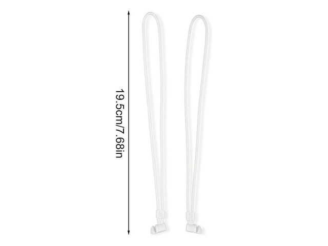 Controller Strap for, White Replacement Wrist Straps Adjustable Hand Straps Easy Attach Wrist Lanyards