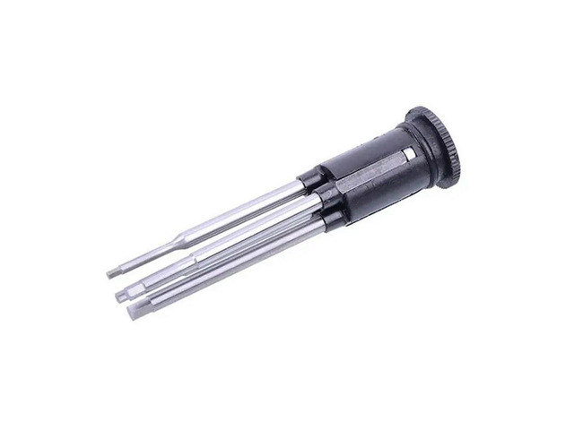 4 in 1 Hexagon Socket Screwdriver Set Hex Driver H1.5 H2.0 2.5 H3.0mm Modeling Making Tools for RC Plane