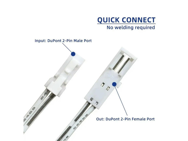 DC12-24V Door Switch Double Sensor IR Proximity Switch Open Door on Close Door OFF Good for Close Wine Cabinet White
