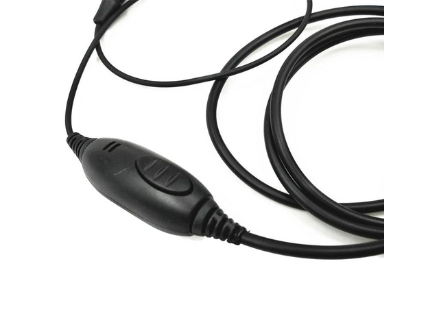 PTT Earpiece Headset Mic for Xir P8268 P8668 APX6000 APX7000 APX2000 DP3400 DP3600 DP4400 DP4800 DGP6150 Walkie Talkie
