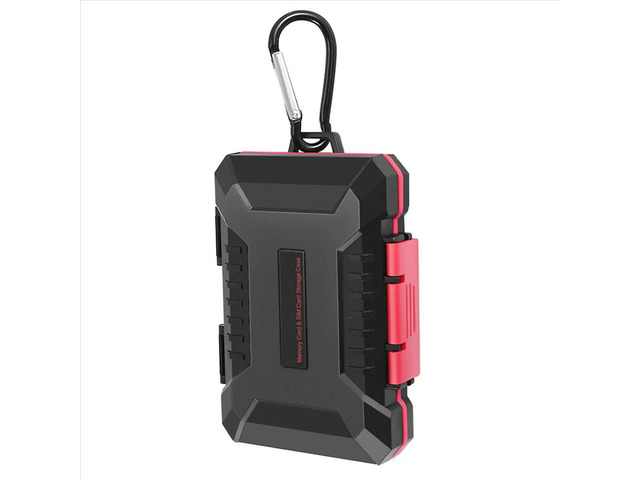 Waterproof SD Card Holder Large Capacity SIM/SD// Card Case for ///// Camera