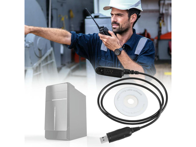 USB Programming Cable for Radio HT750 HT1250 PRO5150 GP328 GP340 GP380 GP640 GP680 GP960 GP1280 PR860 Walkie Talkie