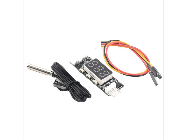 12V PWM 4-Wire Fan Temperature Control Speed Controller Chassis Noise Reduction Module Support Fan Speed Control