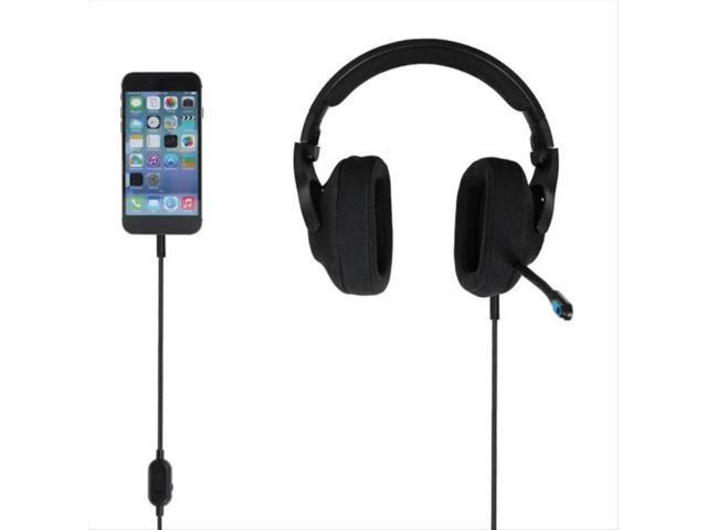 2M Replacement Audio Cable for GPRO X, G233, G433 Headphones Includes Volume Control and Mute Function Red