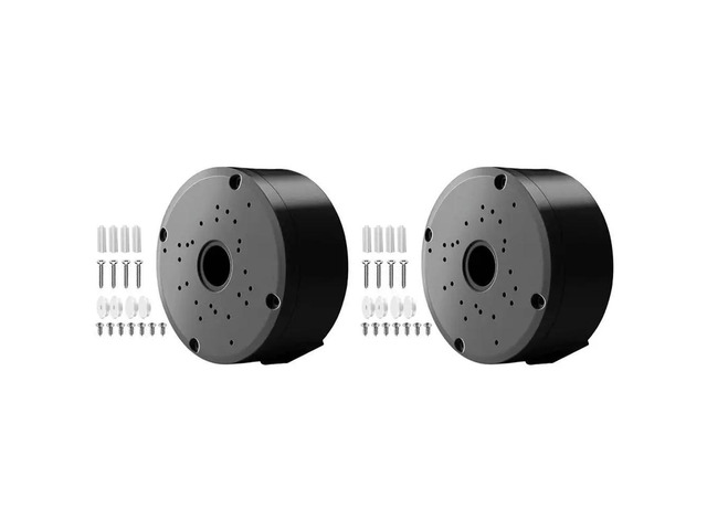 2X Camera Junction Box Cable Deep Base For Dome/IP Camera Waterproof Mount Bracket Surveillance Dome Brackets