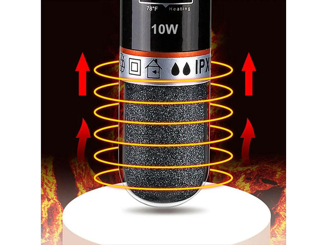USB Mini Aquarium Heating Rod for Fish Tank 26°C Constant Temperature Aquarium Heater Submersible Thermostat Heater 10W