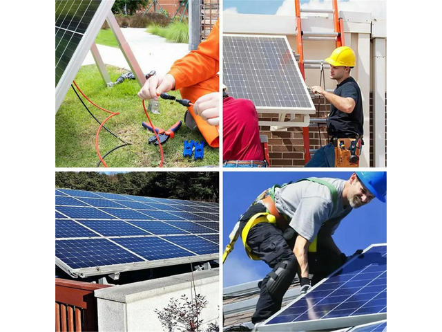 3PCS Protection Box for Solar Panel Connectors Photovoltaic Connector Enclosure Case Solar Cables Connection Protector