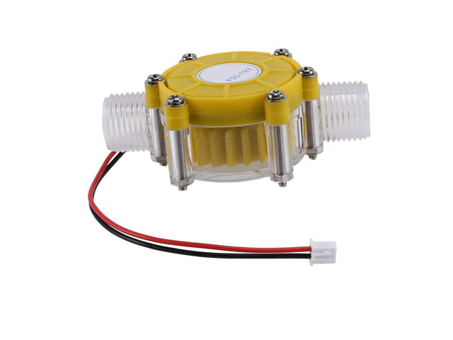10W Water Flow Pump Mini Hydro Generator Turbine Flow Hydraulic Conversion 12V