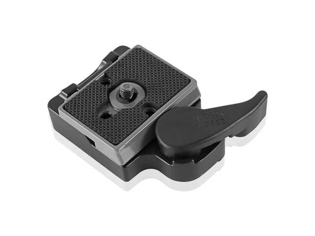Camera Quick-Change Plate With 1/4 Inch Screw For Manfrotto 200Pl-14 + Quick-Change Plate Clamp Camera Tripod Ball Head